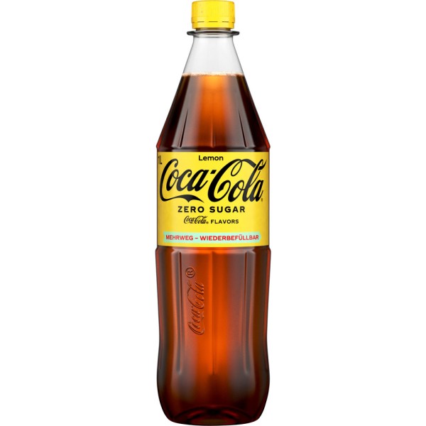 Coca Cola Zero Sugar Lemon PET 12x 1 Liter Mehrweg