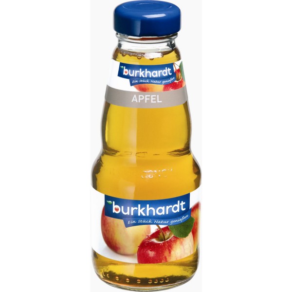 Burkhardt Apfelsaft Klar 24x 0,2l Mehrweg