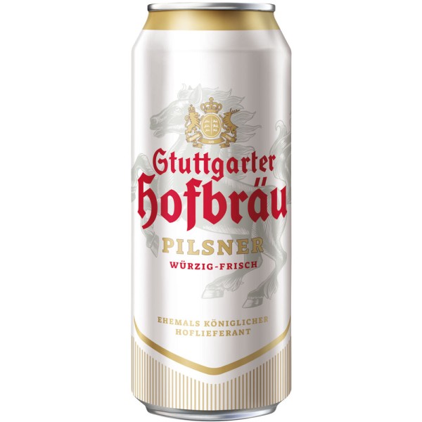 Stuttgarter Hofbräu Pilsner Dose 24x 0,5l Einweg