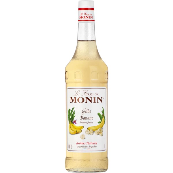 Monin Gelbe Banane Sirup 1l