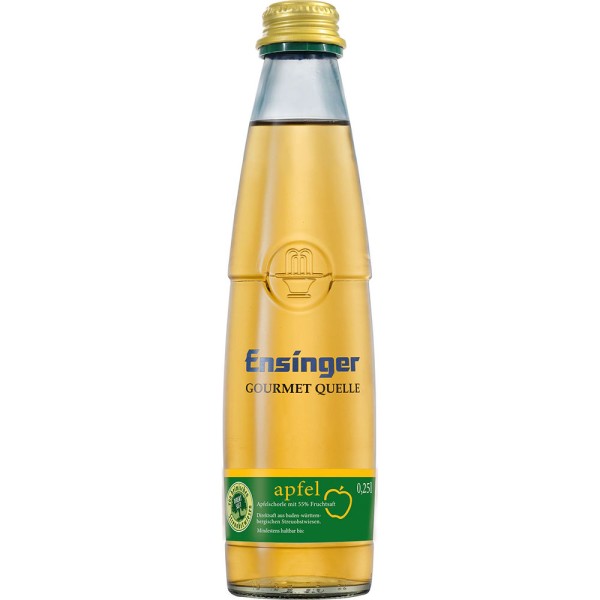 Ensinger Gourmet Apfelschorle 24x 0,25l Mehrweg