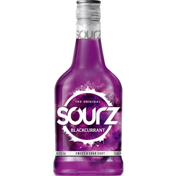 Sourz Blackcurrant Likör 15% 0,7l