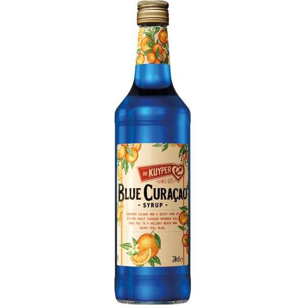 De Kuyper Blue Curacao Sirup 0,7l