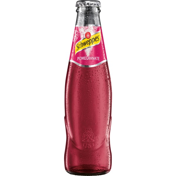 Schweppes Pomegranate 24x 0,2 Liter Mehrweg