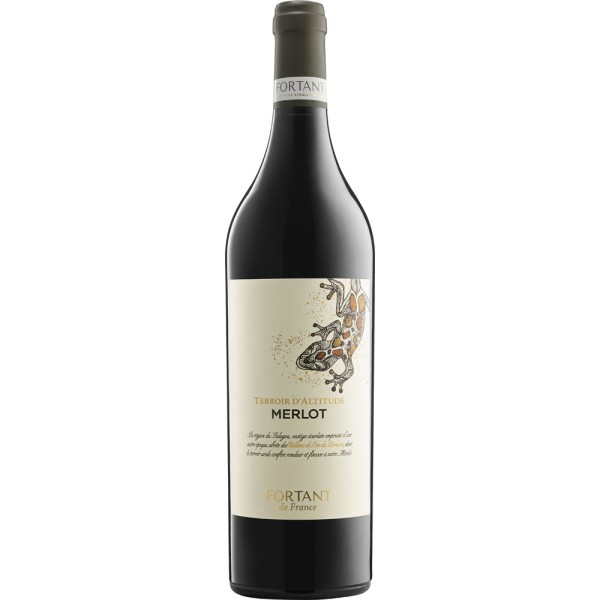 Fortant de France Merlot Terroir D'Altitude Pays d'Oc IGP 2022