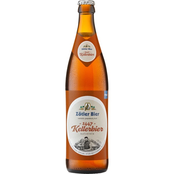 Zötler 1447 Kellerbier 20x 0,5 Liter Mehrweg