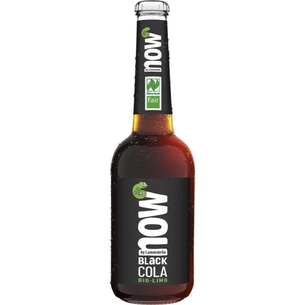 NOW Black Cola BIO Limonade 10x 0,33 Liter Mehrweg