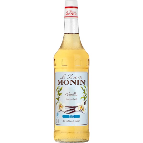 Monin Vanille Sirup zuckerreduziert 1l