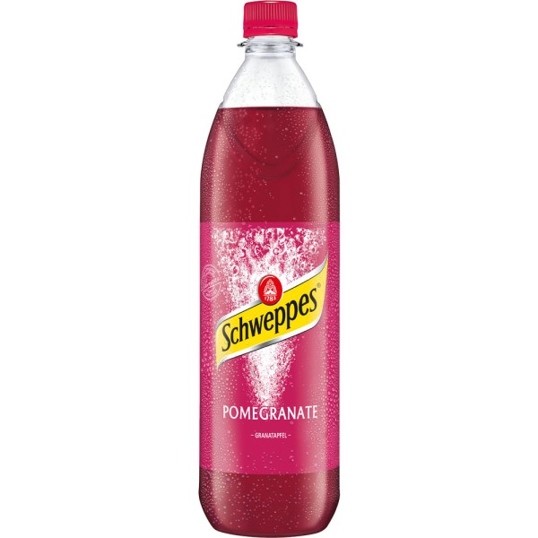 Schweppes Pomegranate PET 6x 1 Liter Mehrweg