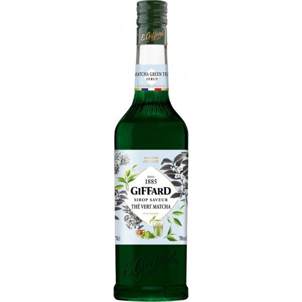 Giffard Grüner Tee Matcha Sirup Thé Vert Matcha 0,7l