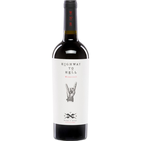 Wines N' Roses Highway To Hell Tinto Monastrell 2022