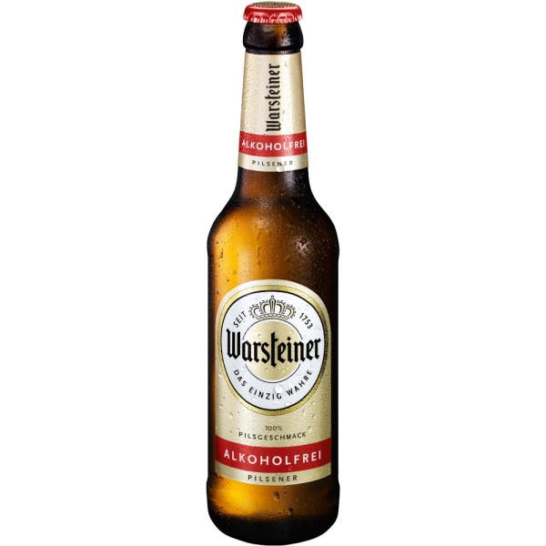 Warsteiner Pilsener Alkoholfrei 24x 0,33l Mehrweg