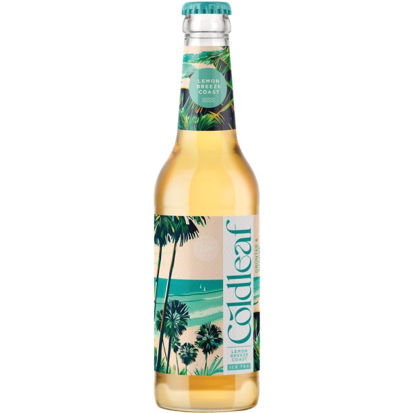 Coldleaf Lemon Breeze Coast Eistee 24x 0,33 Liter Mehrweg