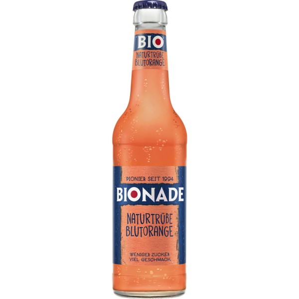 Bionade Naturtrübe Blutorange BIO 12x 0,33 Liter Mehrweg