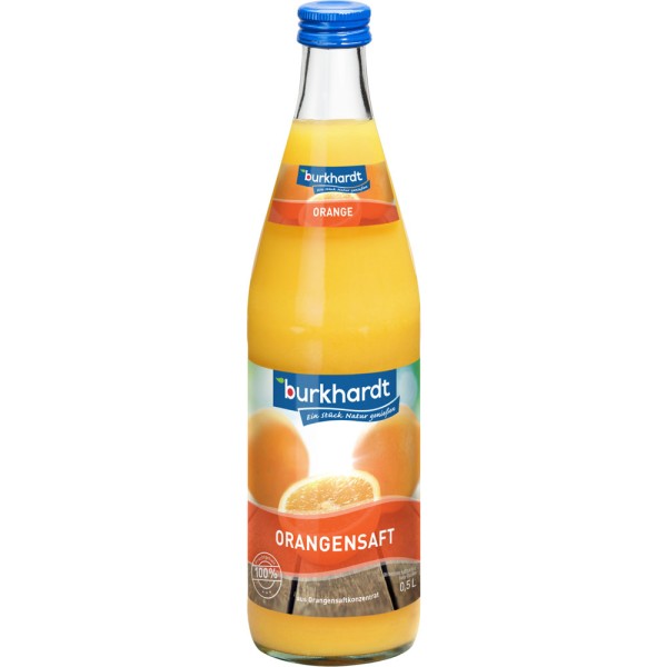 Burkhardt Orangensaft 10x 0,5l Mehrweg