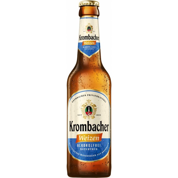 Krombacher Hefe Weizen Alkoholfrei 11x 0,5l Mehrweg