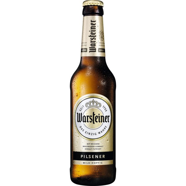 Warsteiner Pilsener 4x6er 24x 0,33l Mehrweg