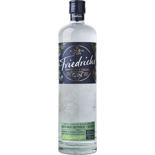 Friedrichs Gin Bartenders Choice 40% 0,7l