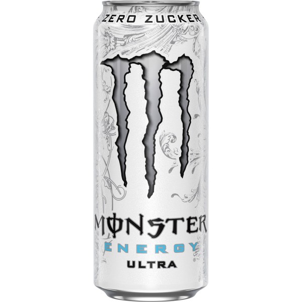 Monster Energy Ultra White 24x 0,5 Liter Einweg