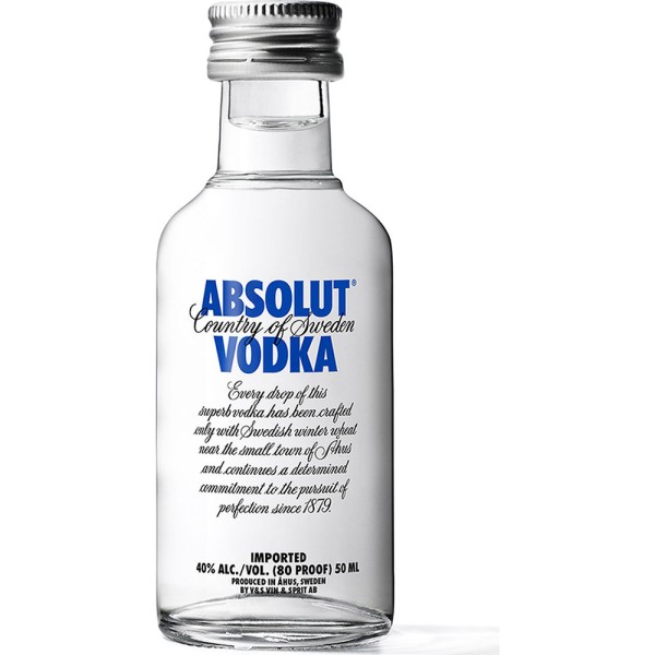 Absolut Vodka 12x 0,05l