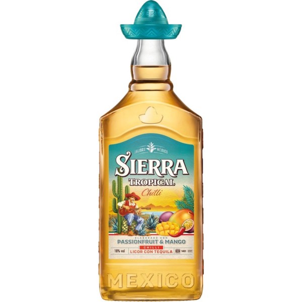 Sierra Tropical Chilli Likör 18% 1l