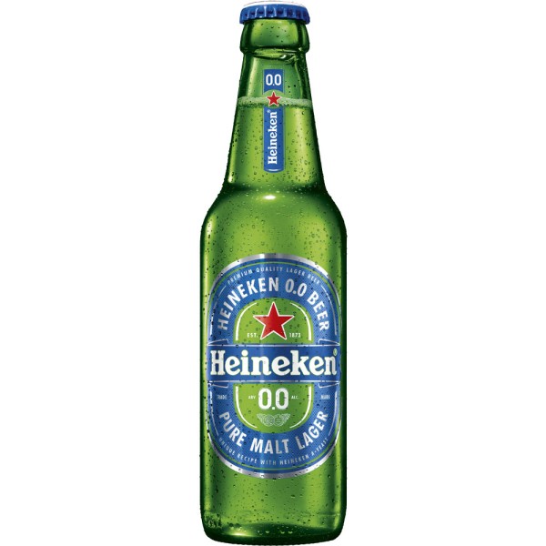 Heineken 0,0% Alkoholfrei 24x 0,33 Liter Mehrweg